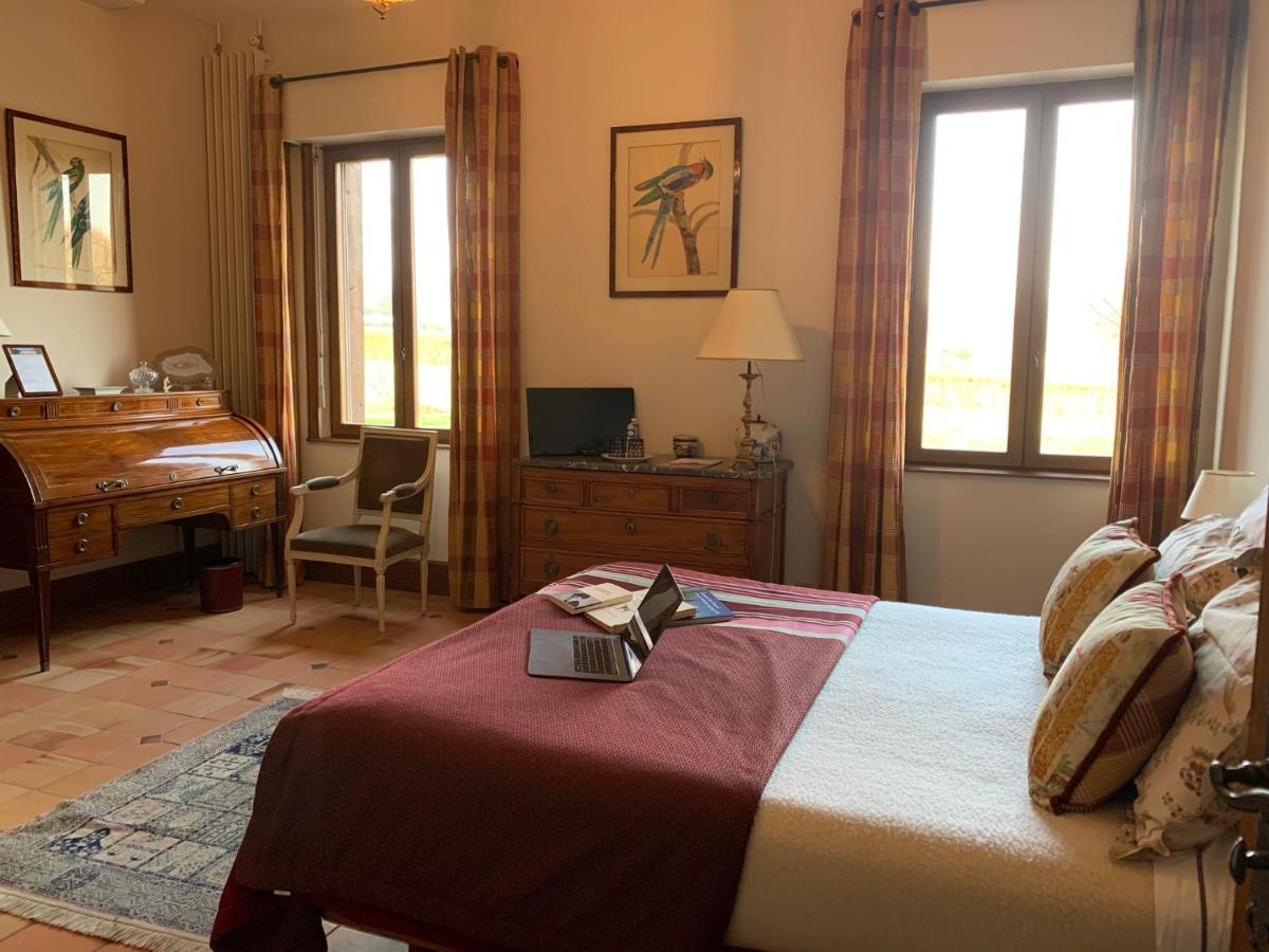 Le Pommier Doux, Maison D'Hote Du Domaine Du Chateau D'Argeronne La Haye-Malherbe ห้อง รูปภาพ