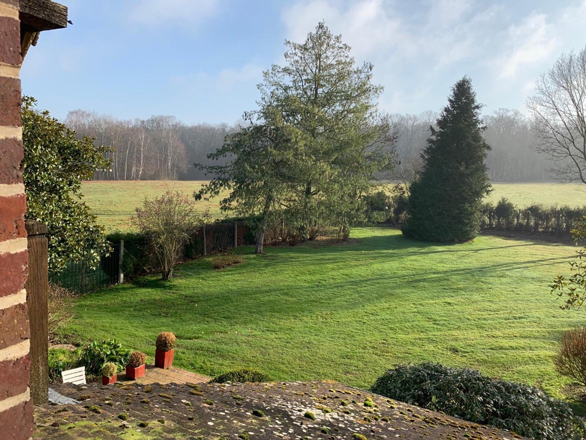 Le Pommier Doux, Maison D'Hote Du Domaine Du Chateau D'Argeronne La Haye-Malherbe ห้อง รูปภาพ