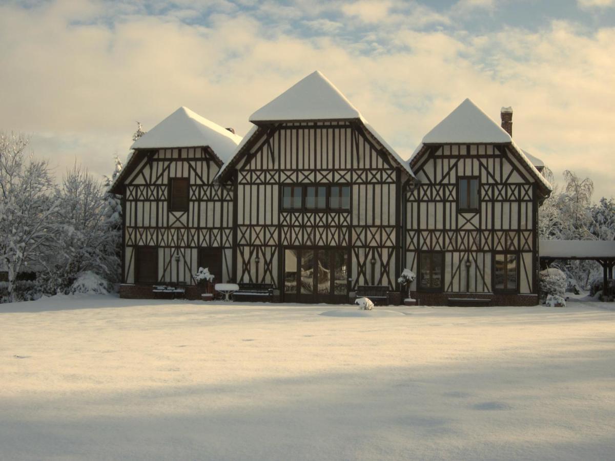 Le Pommier Doux, Maison D'Hote Du Domaine Du Chateau D'Argeronne La Haye-Malherbe ภายนอก รูปภาพ